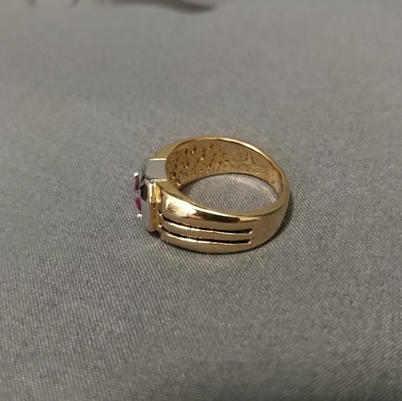 Vintage LIND 14KT HGE Ring Size 8 - Picture 4 of 8